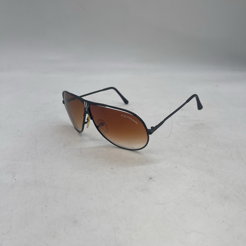 Vintage FERRARI Sunglasses Aviator Formula 1 Minor Scuffs Loose Lens